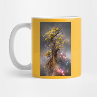 Golden Tree in the Galaxy Mug